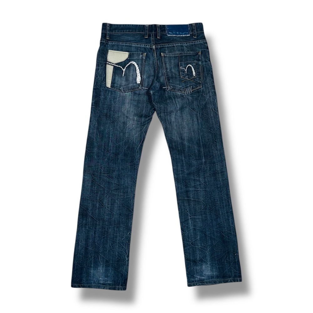Blue NBG Jeans with Classic Indigo Wash 🐼